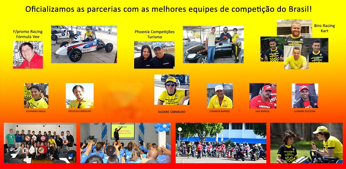 Curso de pilotagem de carros
