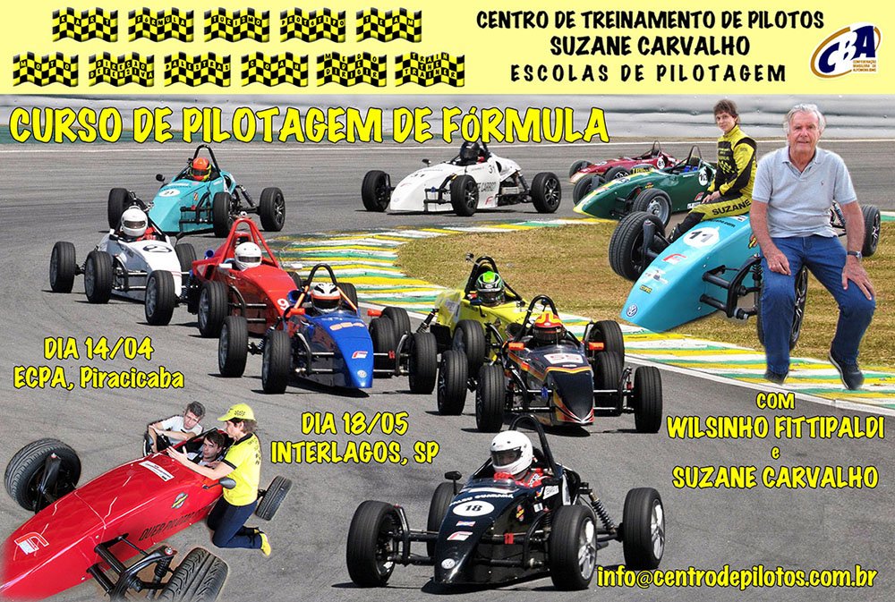 Curso de pilotagem de carros